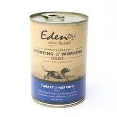 Eden Wet Food for Sporting & Working Dogs | Turkey & Herring