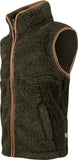 Childrens Olive Sherpa Countryman Gilet
