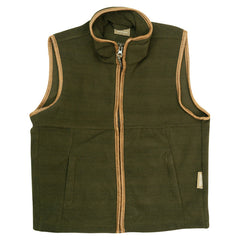 Childrens Olive Countryman Gilet