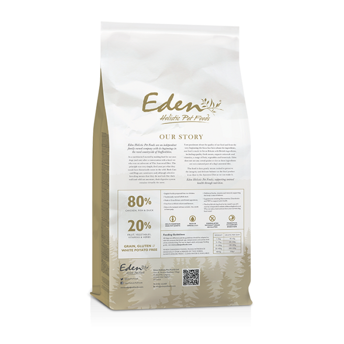 Eden Holistic 80/20 Original Cuisine 2kg Medium Kibble