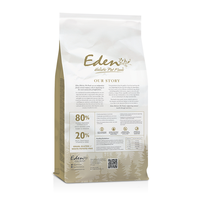 Eden Holistic 80/20 Country Cuisine 2kg Medium Kibble