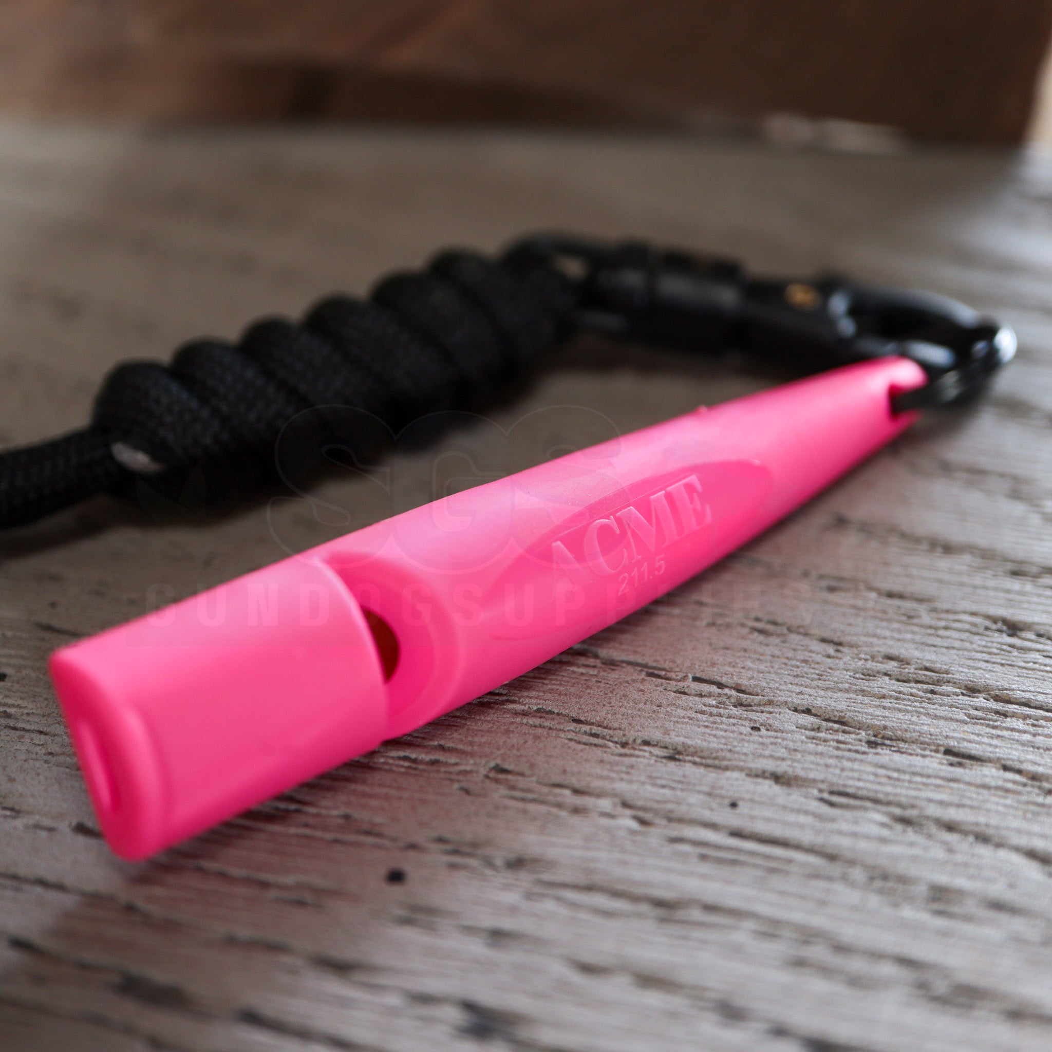 Acme 211.5 Dog Training Whistle - Turquoise With Pink Lanyard, Medium-High Pitch