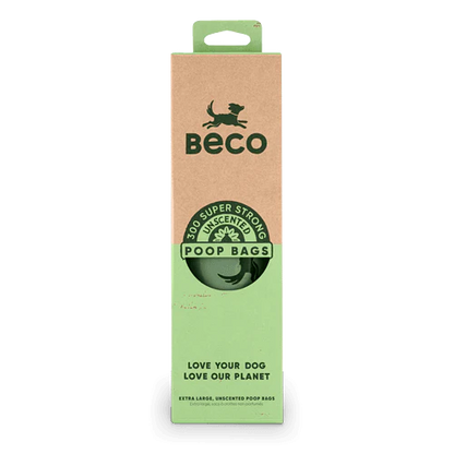 Beco Large Unscented Poo Bags | XL Single Roll | 300