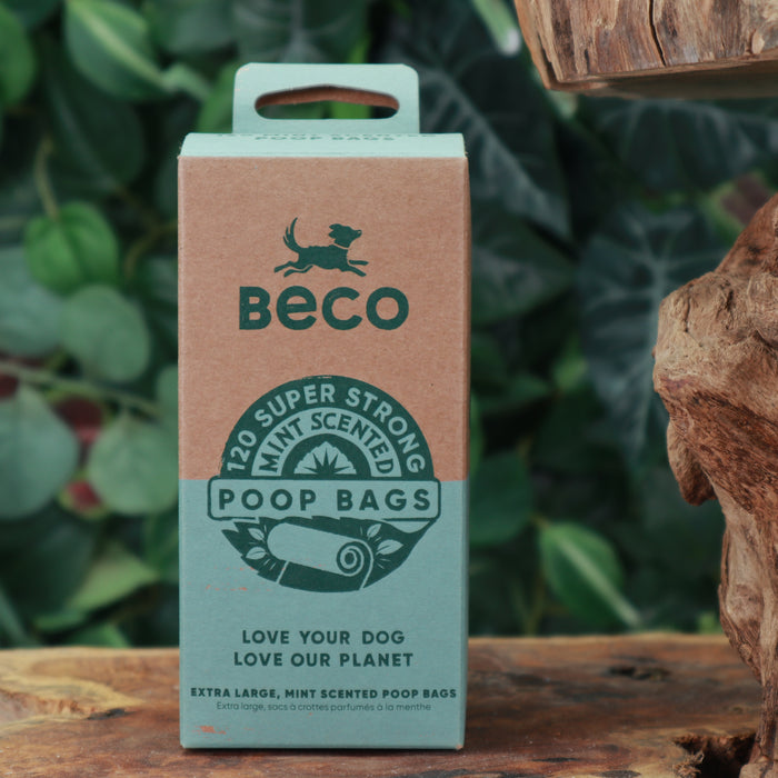 Beco Mint Scented Poo Bags | 120