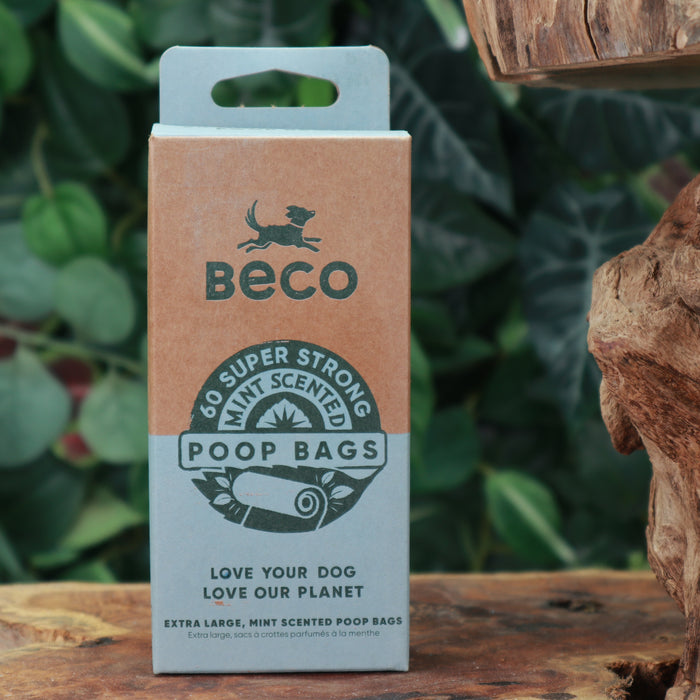 Beco Mint Scented Poo Bags | 60
