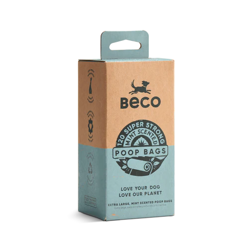 Beco Mint Scented Poo Bags | 120