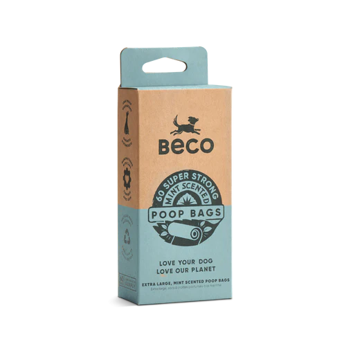 Beco Mint Scented Poo Bags | 60