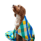 Dog & Bay Towel - Puppy Plaid