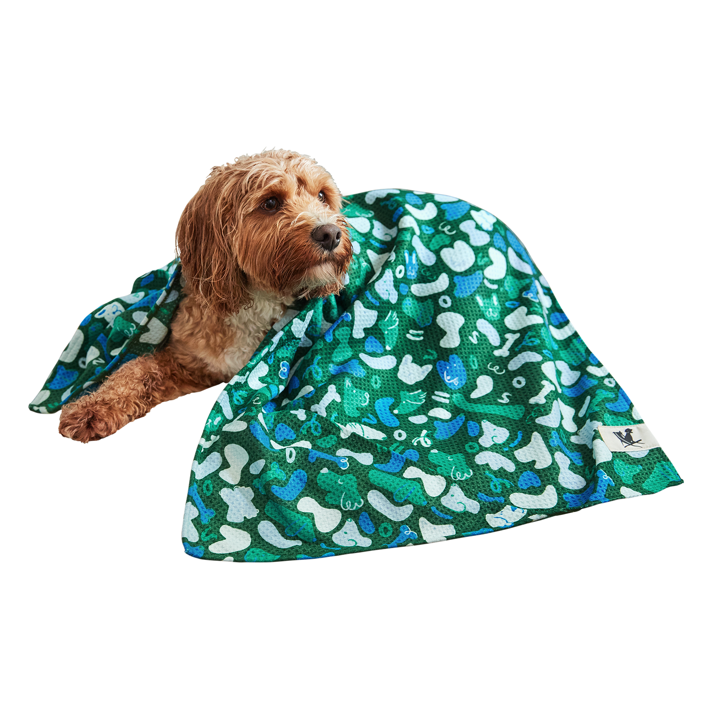 Dog & Bay Towel - Where's Woofy