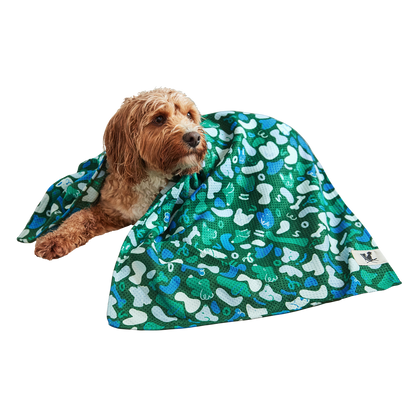 Dog & Bay Towel - Where's Woofy