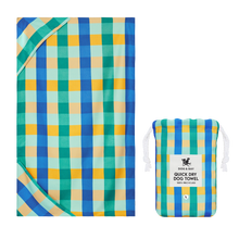 Dog & Bay Towel - Puppy Plaid