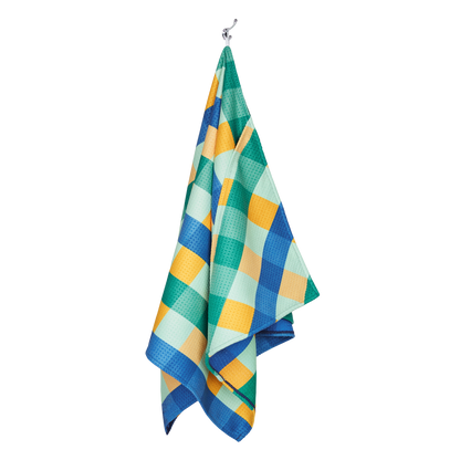 Dog & Bay Towel - Puppy Plaid