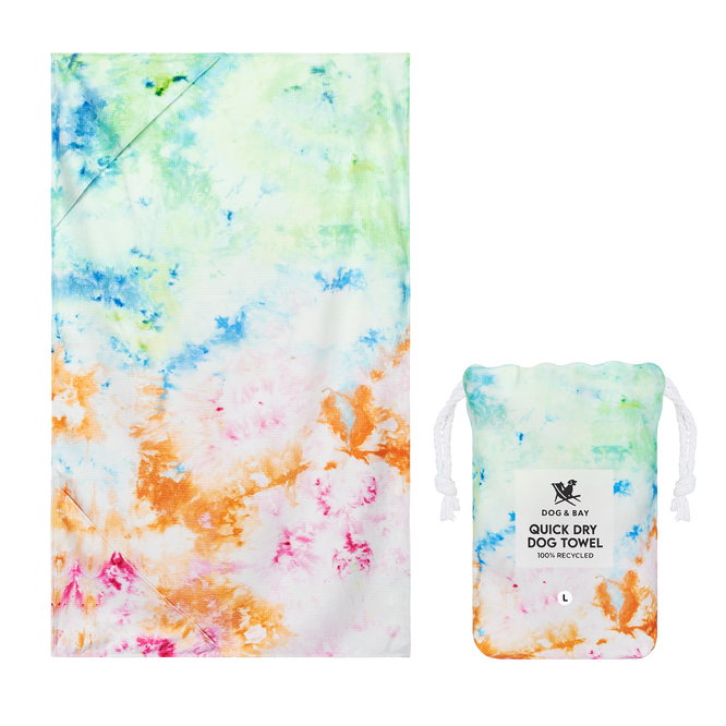 Dog & Bay Towel - Sunset Splash