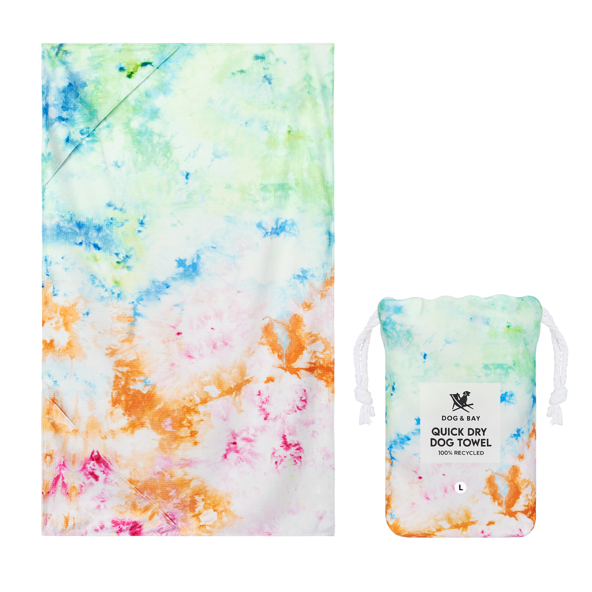 Dog & Bay Towel - Sunset Splash
