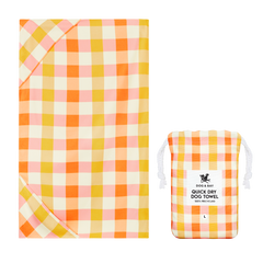 Dog & Bay Towel - Rhubark & Custard