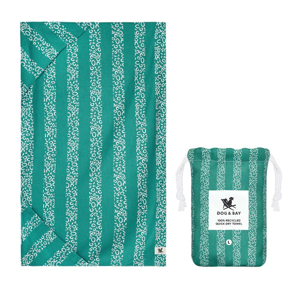 Dock & Bay Towel - Wild Green