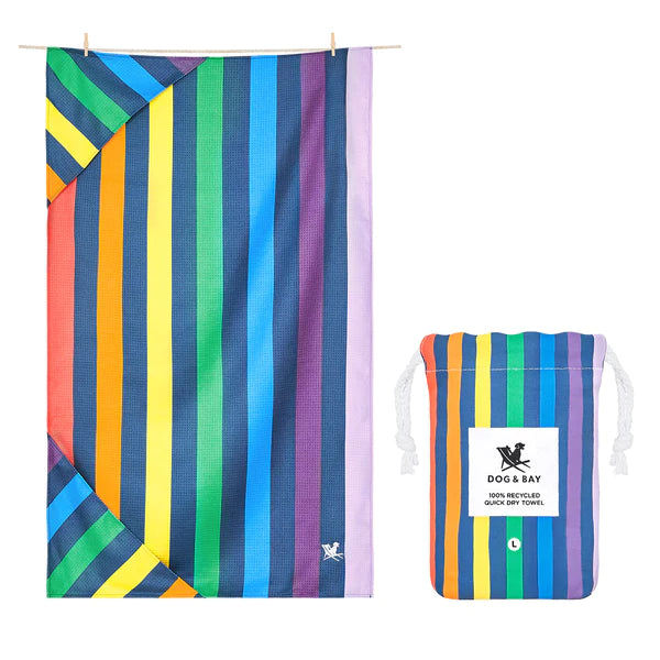 Dock & Bay Towel - Rainbow