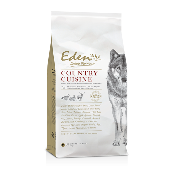Eden 80/20 Country Cuisine 2kg Medium Kibble