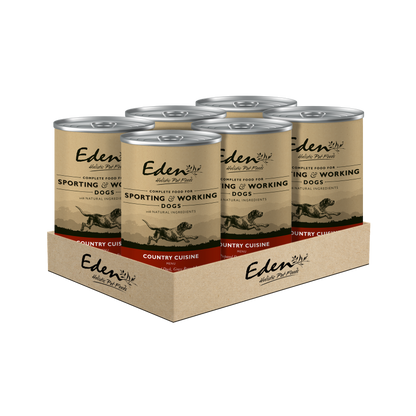 Eden Wet Food for Sporting & Working Dogs | Country Cuisine