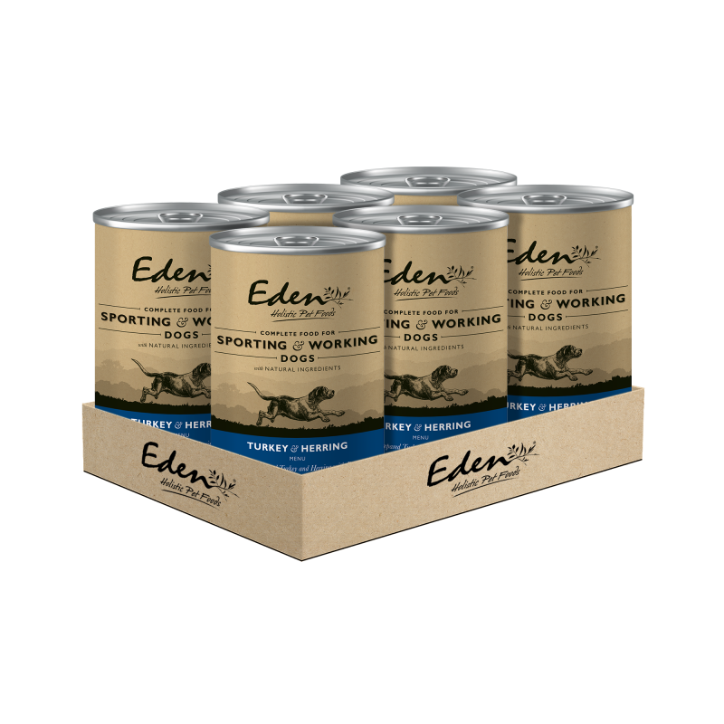 Eden Wet Food for Sporting & Working Dogs | Turkey & Herring