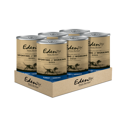 Eden Wet Food for Sporting & Working Dogs | Turkey & Herring