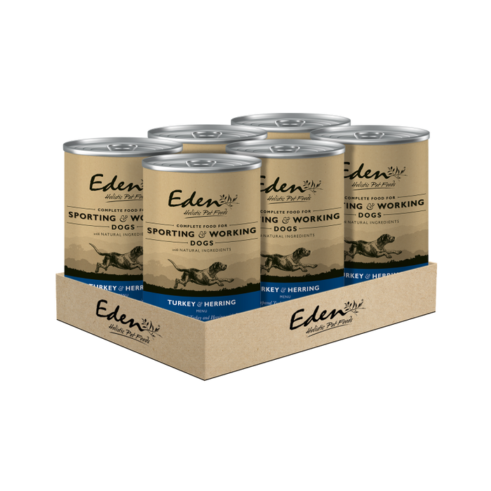 Eden Holistic Wet Food for Sporting & Working Dogs | Turkey & Herring