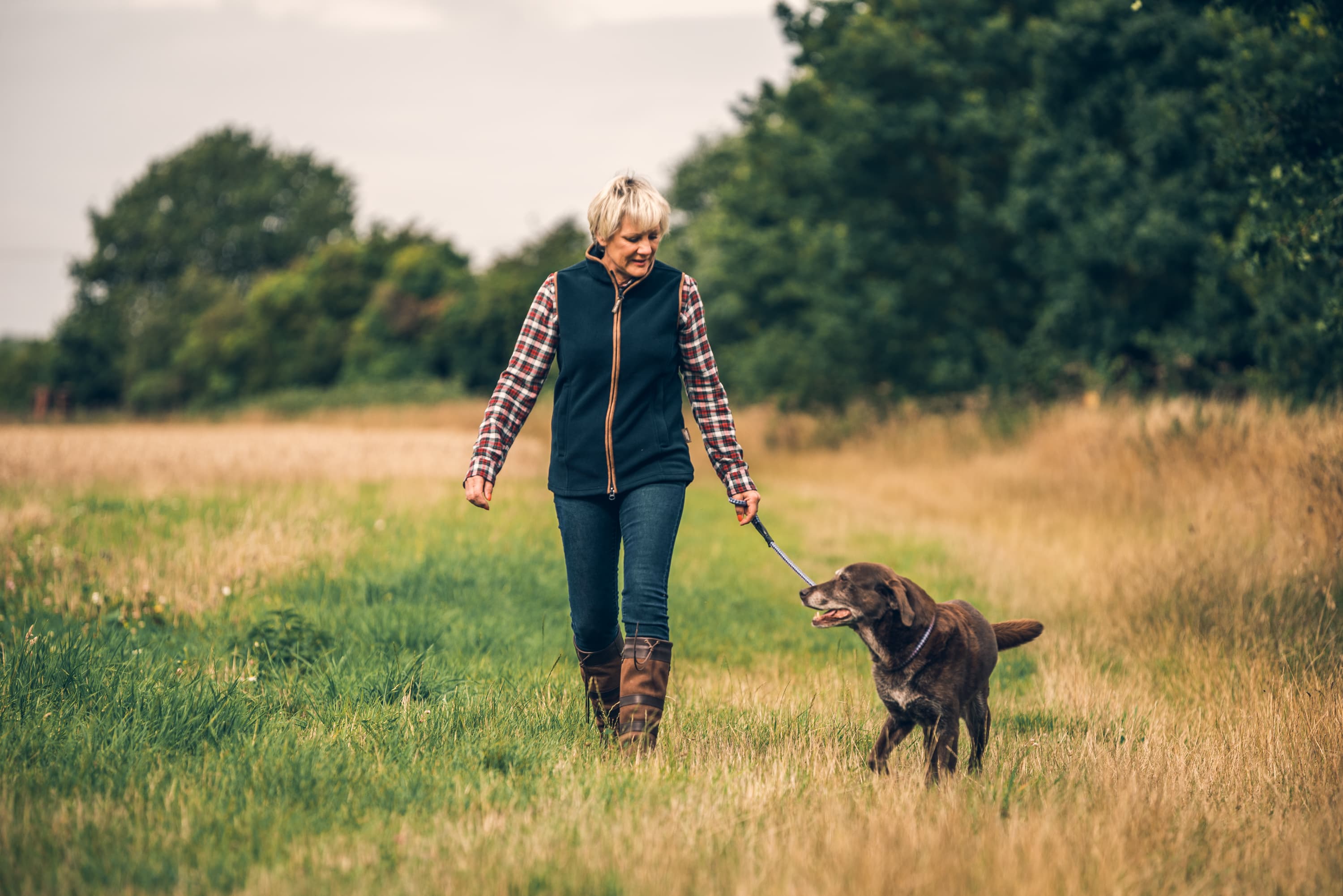 Ladies Countryman Fleece Gilet