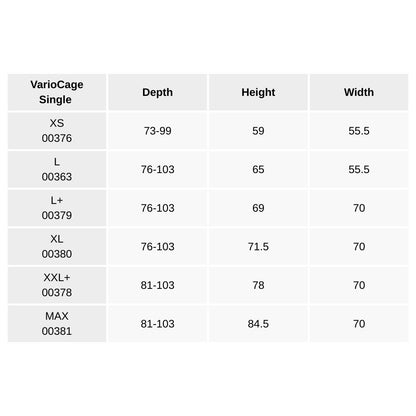 MIMsafe VarioCage Single