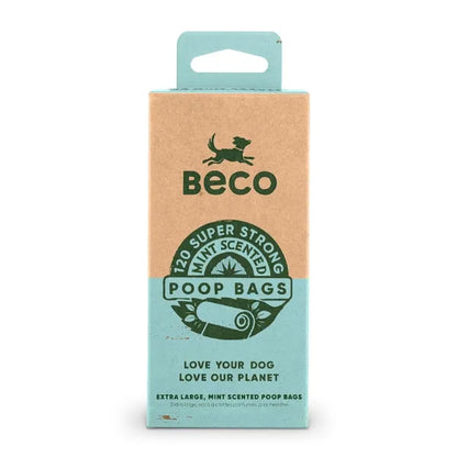 Beco Mint Scented Poo Bags | 120