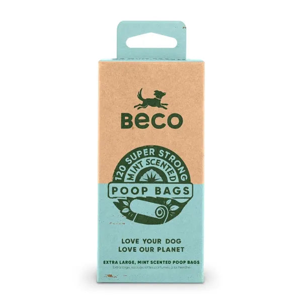 Beco Mint Scented Poo Bags | 120
