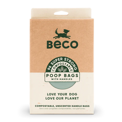 Beco Home Compostable Poo Bags | With Handles | 96