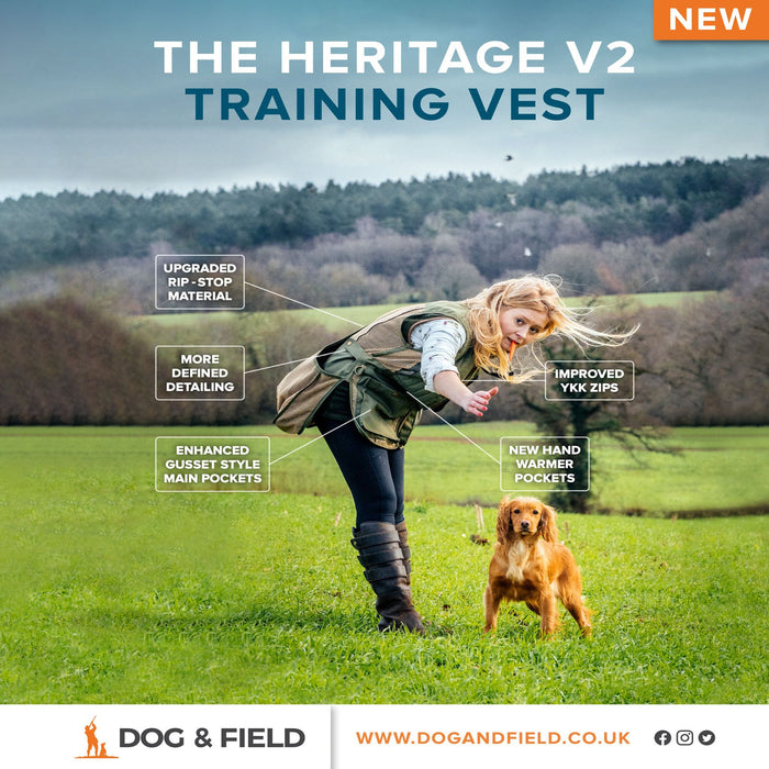 Dog & Field Heritage V2 Training Vest