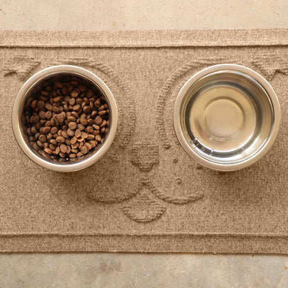 WaterHog Puppy Face Bowl Mat