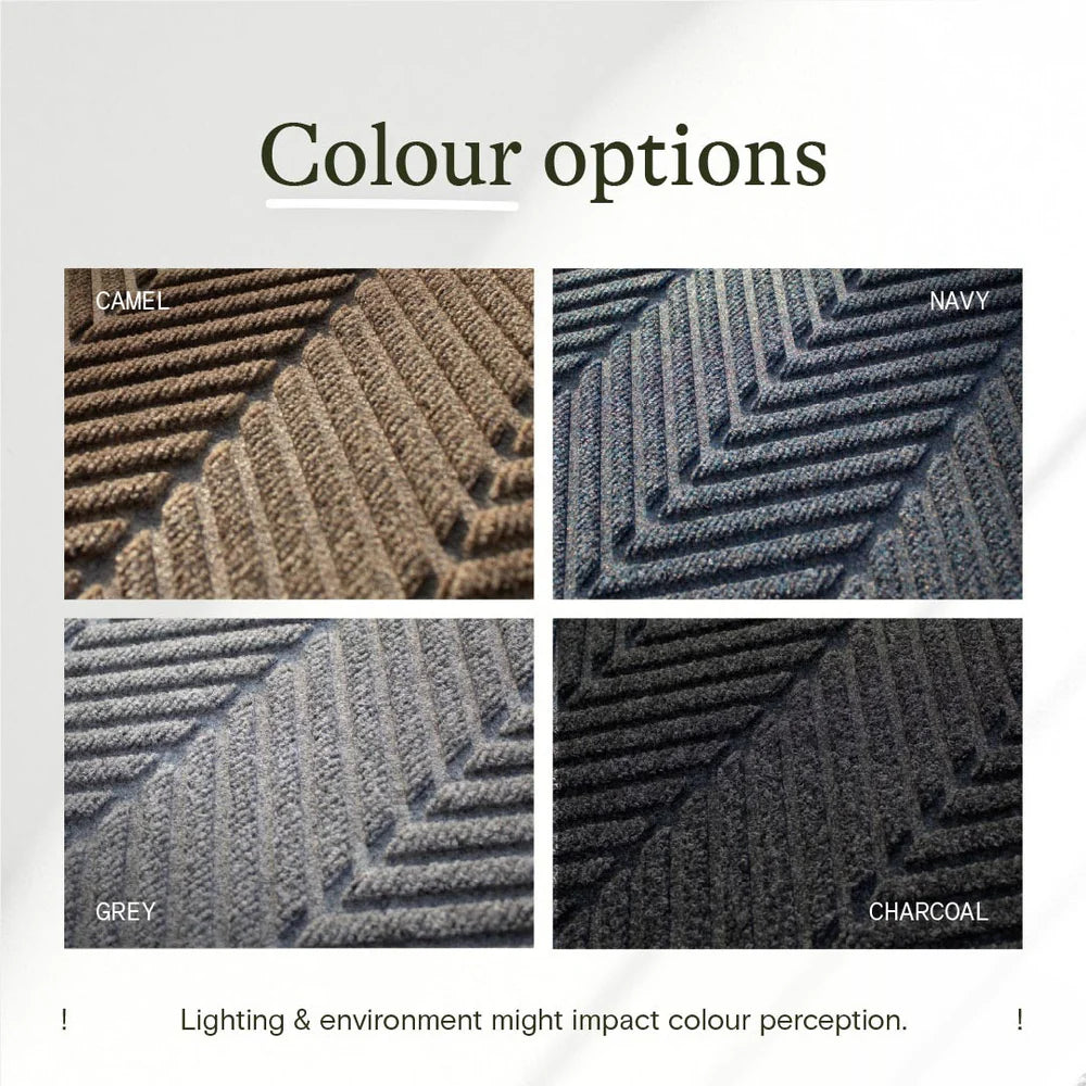 WaterHog Herringbone Indoor/Outdoor Doormat