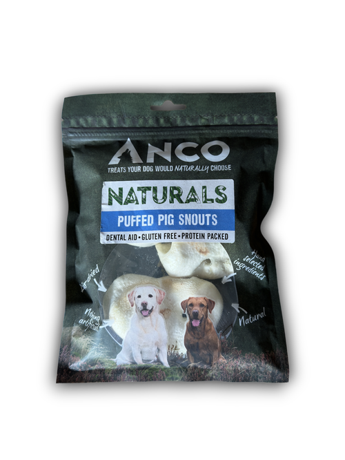 Anco Natural Puffed Pig Snouts