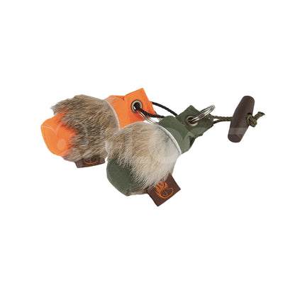 Firedog Keyring Mini Dummy With Fur